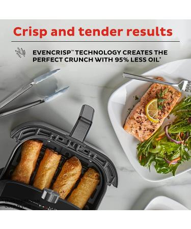 Instant Vortex Plus 6 Quart Air Fryer Oven by Instant Pot | 6-in-1, Stainless Steel, Non-Stick, App with 100+ Recipes | Broil, Roast, Dehydrate, Bake | Dishwasher-Safe Basket - Buy Online on GoSupps.com