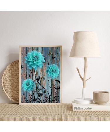 AICHEL Cross Stitch Kit for Adults - Easy 11CT Stamped Crossstitch Kit for Beginners - Flower Design - 11.8x15.7inch - Buy Online on GoSupps.com