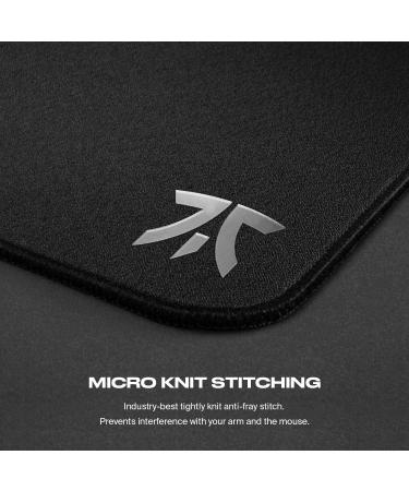 Buy Fnatic Dash XD Extended Gaming Mat | Professional E-sports | Non-Slip Rubber | Sewn Edges | XL Size 950x500mm | Black Hybrid Fabric - Buy Online on GoSupps.com