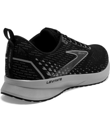 Brooks Men's Levitate 5 Running Shoe - Black/Ebony/Grey - Size 11 - Buy Online on GoSupps.com
