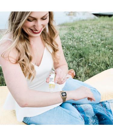 Palmarosa Pomegranate Body Oil - 2 oz Vegan Moisturizer for All Skin Types | Lavender & Palmarosa Essential Oils | Nontoxic Eco-Friendly MADE SAFE Certified Skincare - Buy Online on GoSupps.com