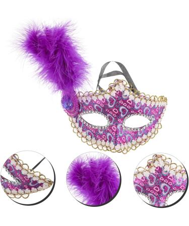 minkissy Masquerade Mask The Mask Party Mask Women Venetian Mask for Women Party Masks for Adults Masquerade Halloween Masks for Adults Women Masquerade Ball Mask Hemming Pvc Child Props - Buy Online on GoSupps.com