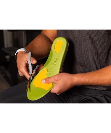 Pro11 Wellbeing Orthotic Insoles for Plantar Fasciitis & Fallen Arches (6.5-8) | Comfort & Support | International Shipping - Buy Online on GoSupps.com