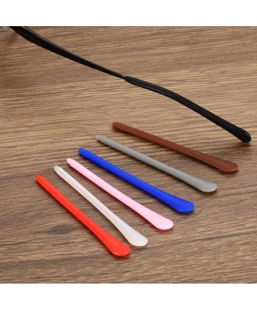 Patikil Glasses Endpieces - 5 Pairs Slide-Resistant Ear Socks & Soft Silicone Replacement Sleeves for Thin Metal Glasses - Brown - Buy Online on GoSupps.com