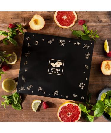 Better in the Glass Organic Tea Gift Set | 300 Portions of Chai & Fruit Loose Tea | Vegan & Sustainable Winter Tea Collection | Perfect Gift for Tea Lovers - Buy Online on GoSupps.com