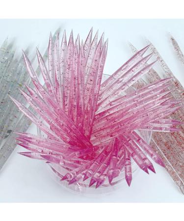 50 Pcs Double Head Crystal Cuticle Pusher Sticks - Nail Art Manicure Pedicure Tools - Buy Online on GoSupps.com