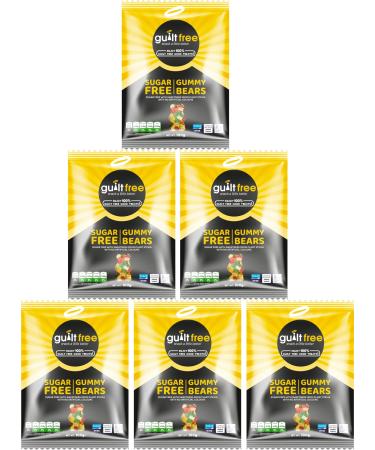 Gummy Bears | Sugar Free | Gummy Bear Sweets | for Diabetic Gift Hamper Basket Available - Perfect for Gifting | 100g (Pack of 6)