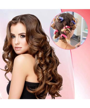 20 Flexible Curling Rods - Heatless Locken Wraps for Big Curls | Papilotten Curlers for Long Hair - Buy Online on GoSupps.com