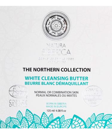 Natura Siberica Northern White Cleansing Butter for Normal/Combination Skin 120 ml - Buy Online on GoSupps.com