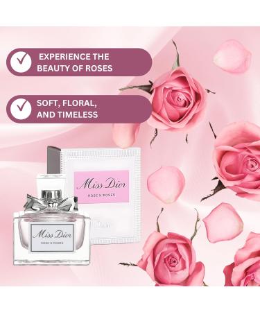 Dior Miss Rose N' Roses Perfume for Women Mini EDT Splash 0.17 Ounce 0.17 Fl Oz (Pack of 1) - Buy Online on GoSupps.com