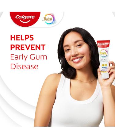 Colgate Total Active Prevention Gum Protect Whitening Toothpaste 3 Pack SLS Free Gingivitis Toothpaste for Bleeding Gums Redness Inflammation Irritation and Sensitivity 3.0 oz 3 Ounce (Pack of 3) - Buy Online on GoSupps.com