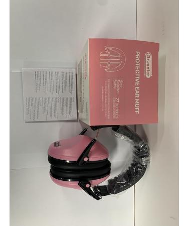 Dr.meter Kids Ear Defenders SNR 27dB Earmuffs - Pink, Noise Blocking, Adjustable Headband for Sleeping and Studying - Buy Online on GoSupps.com