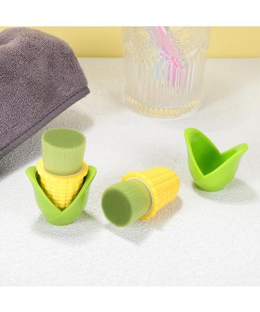 Beaupretty Vegetable Shape Facial Cleansing Brush - Multi-Functional Exfoliating Makeup Tool for Face Cleaning and Skin Care - Buy Online on GoSupps.com