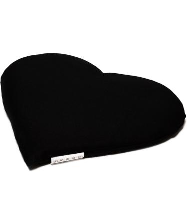 Cherry Stone Heart Pillow 30x25cm - Black Heat Cushion & Grain Pillow - Perfect Charming Gift - Buy Online on GoSupps.com