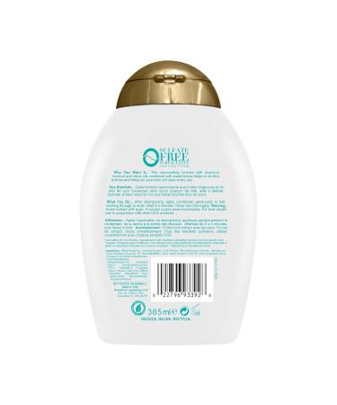 Buy OGX Quenching + Coconut Curls Conditioner 385ml - Nourish & Define Curls | International Shipping Available - Buy Online on GoSupps.com