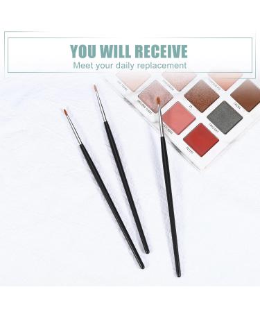 VOCOSTE 3pcs Makeup Brush Set - Eyeliner Lip & Smudger Brushes with Wooden Handles for Flawless Eye Makeup | International Shipping Available - Buy Online on GoSupps.com