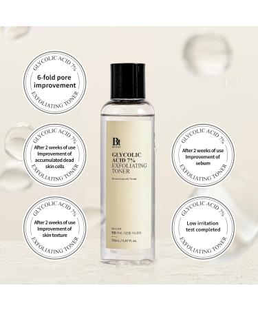 Benton Glycolic Acid 7% Exfoliating Toner with Niacinamide - Gentle AHA Toner for Brighter Skin & Even Tone - Balances Oil & Moisture - Hydrating Cruelty-Free Korean Skin Care - Buy Online on GoSupps.com
