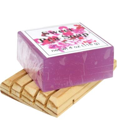 Sweet Pea Glycerin Soap - Eclectic Lady | 4 oz Bar for Luxurious Skin Care | International Shipping Available - Buy Online on GoSupps.com