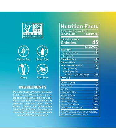 Liquid I.V. Hydration Multiplier - Tropical Punch Electrolyte Drink Mix - 16 Stick Pack - Non-GMO - Buy Online on GoSupps.com