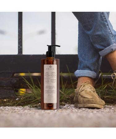 Prija shower shampoo shower gel vitalizzante to Ginseng 4x 380ml Flacon + 4x pump dispenser - Buy Online on GoSupps.com