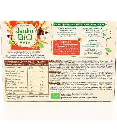  G n rique JARDIN BIO ETIC - Jardin Bio Etic Organic Chocolate Hazelnut Spread 138g - 138g - Pack of 3 - Sold in Packs - Buy Online on GoSupps.com