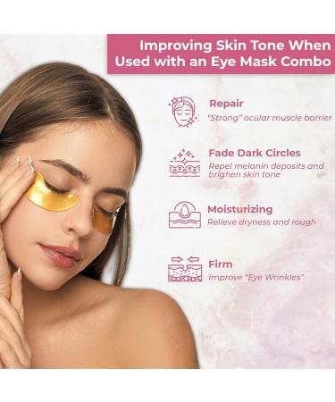 ABERA Saffron Serum For Melasma Treatment Renewing for Face Anti-Aging Treatment for Fine Lines & Wrinkles High Potency Saffron Extract Hydrating Serum Dark Spot Remover (1 Box+ 3 Eye Patches) - Buy Online on GoSupps.com