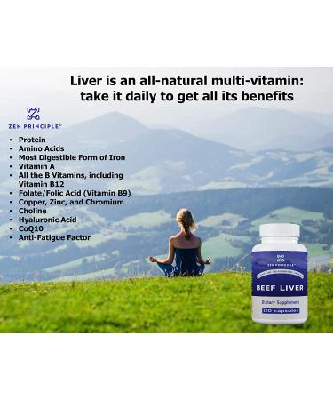 2 Pack Grass-Fed Beef Liver Supplement - 360 Capsules (180 Capsule per Bottle) - Natural Energy from Iron, Protein, Vitamins - No Hormones or GMO - Buy Online on GoSupps.com