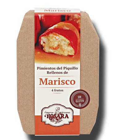 PIMIENTO RELL. MARISCO SIN GLUTEN LATA 250g.