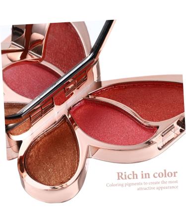 VINTORKY 1pc Palette Glitter Eye Shadow Blushers for Face Blush Eye Shadow Plate Abs 1 count (Pack of 1) As Shown 4 - Buy Online on GoSupps.com