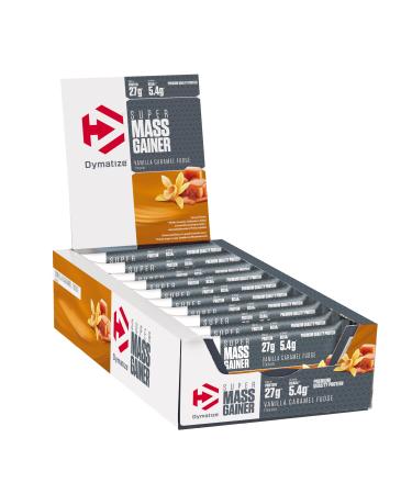 Dymatize Super Mass Gainer Bar Vanilla Caramel Fudge - Weight-Gainer bar + proteins