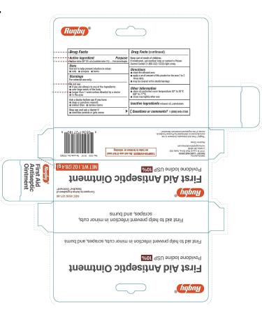 Povidine First Aid Ointment 1oz - 10% Povidone Iodine for Cuts, Scrapes, Burns - Compare to Betadine - Buy Online on GoSupps.com