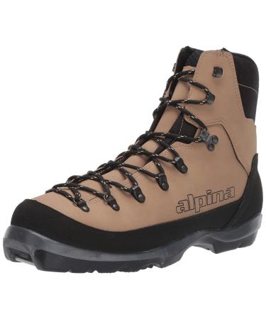 Alpina Sports Montana Backcountry Cross Country Nordic Ski Boots Brown/Black 10