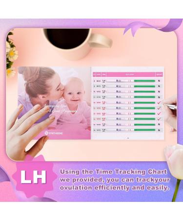 SYNTHGENE Ovulation & Pregnancy Test Strips - 25 LH & 10 HCG Accurate Tracking Early Detection - 35 Count with Urine Cups - Buy Online on GoSupps.com