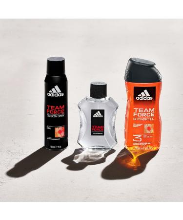  adidas adidas Team Force 3-in-1 Body Wash for Body Hair and Face Vegan Formula 250 ml - Buy Online on GoSupps.com