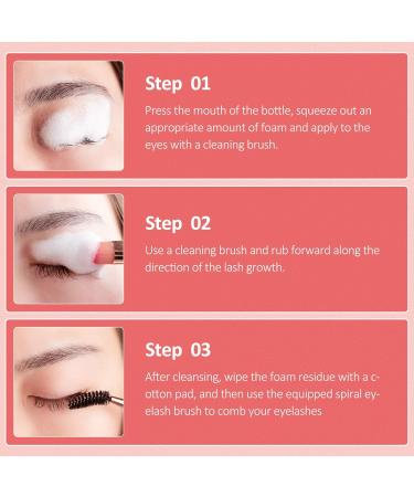 Buy Breylee Eyelash Shampoo - 200ml Eyelash Care for Salon & Home Use Eyelash Extension Makeup Remover with 2 Brushes | International Shipping - Buy Online on GoSupps.com