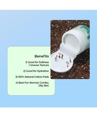 YADAH Cactus Toner Pads 5.07 oz - Cruelty Free Exfoliating Toning Treatment for Clear Skin - Buy Online on GoSupps.com