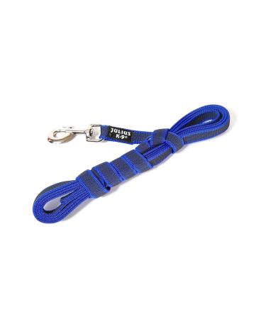 IDC Color & Gray rubberized leash 20 mm x 3 m with loop blue-grey Blue-grey 20 mm x 3 m (with loop)