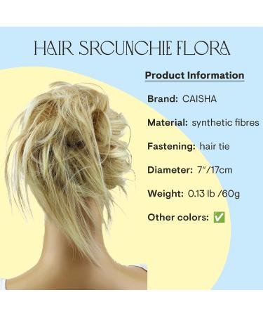 CAISHA Jumbo Haardich Hairgumi - Dutt Flora Updos for Bridal Hairstyles | Wavy DM17cm in Blond Mix G11F & #28T613 - Buy Online on GoSupps.com