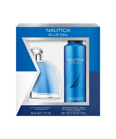Nautica Blue Sail Eau De Toilette & Deodorant Body Spray Eau De Toilette + Deodorant Spray - Buy Online on GoSupps.com
