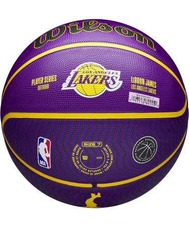 Wilson NBA Player Icon Outdoor Basketball - 29.5 Size 7 - LeBron James Edition - Buy Online on GoSupps.com