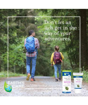 Earth's Care Anti Itch Cream - Steroid Free Soothes Sunburns & Itchy Skin 2.4 OZ (2 Tubes) - International Shipping Available - Buy Online on GoSupps.com