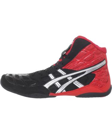 ASICS Split Second 9 Men's Wrestling Shoes - Red/Silver/Black - Size 10.5 - Buy Online on GoSupps.com