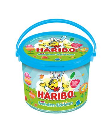 HARIBO Seau de Pâques Assortiment de Bonbons en Mini-sachets 760 g 1 Unité