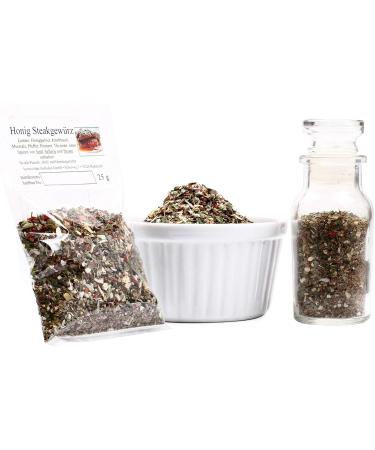  Feine W rze Honey Steak Spice Blend | Steak Spices with Real Honey Powder | BBQ Spices without Taste Amplifier | 25g - Buy Online on GoSupps.com