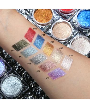 Single Cream Palette de fards paupi res chatoyants violet m tallis haute pigmentation longue dur e pour le maquillage des yeux avec un minimum de chute et une texture miscible mini - Buy Online on GoSupps.com