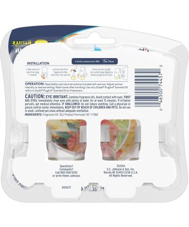 Glade PlugIns Refills Air Freshener Starter Kit | Hawaiian Breeze - 2 Warmers & 6 Essential Oil Refills for Home & Bathroom | Shop Internationally - Buy Online on GoSupps.com