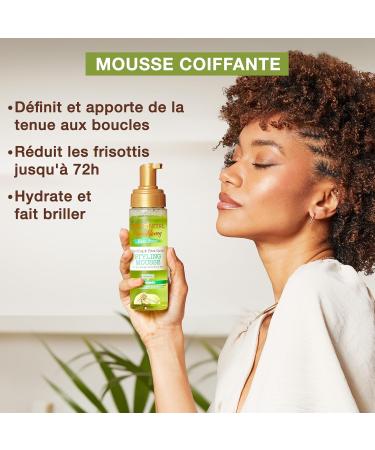 Creme of Nature Pure Honey Hair Food Avocado Mousse Coiffante base d'Huile d'Avocat et de Miel Soin Coiffant pour Cheveux Boucl s Fris s Cr pus D finit les boucles et R duit les frisottis - 207ml - Buy Online on GoSupps.com
