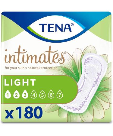 TENA Intimates Incontinence Pads for Women - Light Absorbency, Ultra Thin, Regular Length - 30 Count (Pack of 6) - Buy Online on GoSupps.com