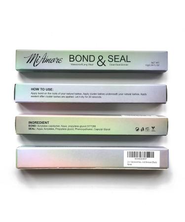 2 in 1 Bond and Seal Eyelash Glue - Waterproof & Long-Lasting for Lash Extensions | Mi Amore Pink Eyelash Glue - Buy Online on GoSupps.com