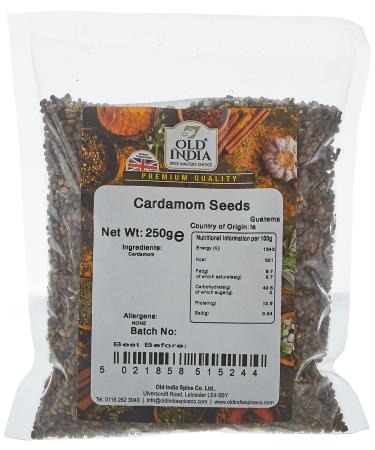 Old India Cardamom Seeds 250 g 250 g (Pack of 1)